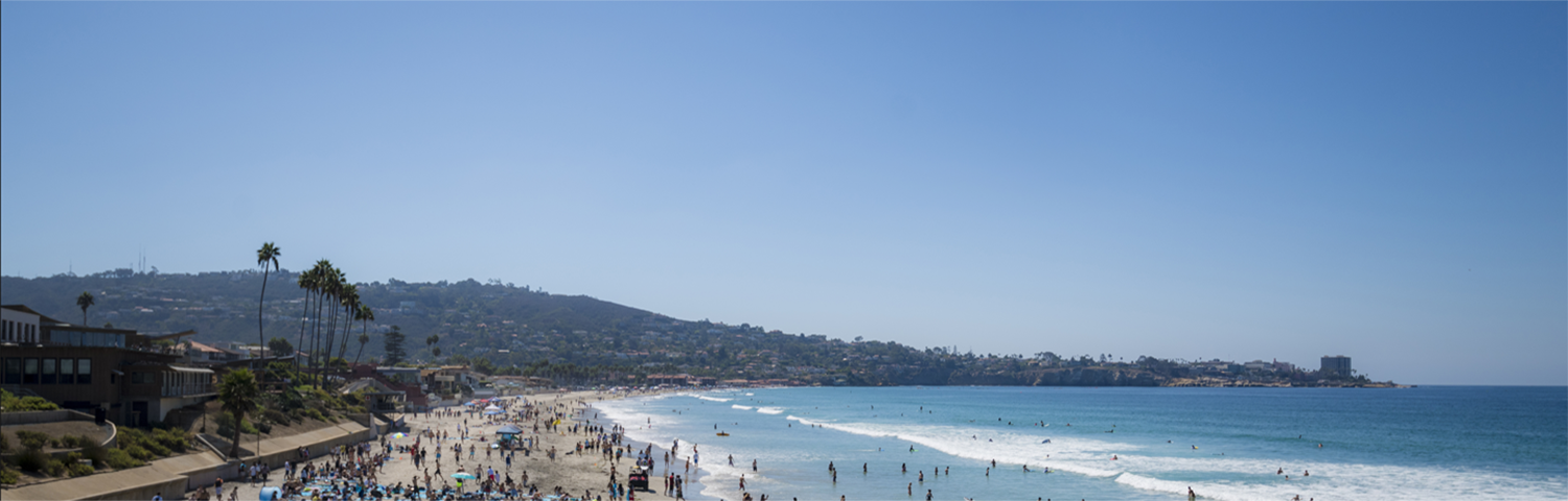 picture of the La Jolla beach cove